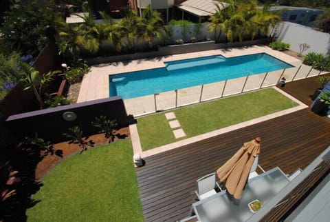 the pool