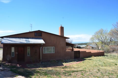View of the house from the east
