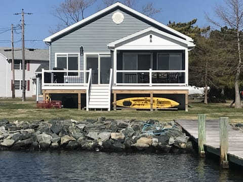 Waterfront house with private dock