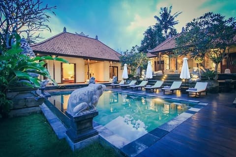 Villa with Rice Fields View