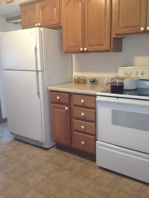 Newly remodeled kitchen