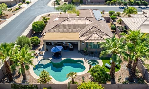 Beautiful and private corner lot with mature trees and plantings - its an oasis 