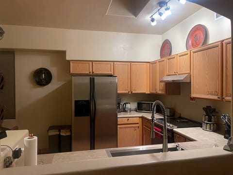 Kitchen from living room
