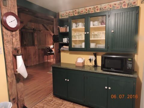 Looking our from kitchen