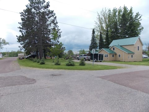 Property view from Turner Avenue in Mass City, MI.