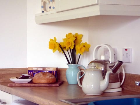 The welcome pack of biscuits and freshly baked bread are usually well received