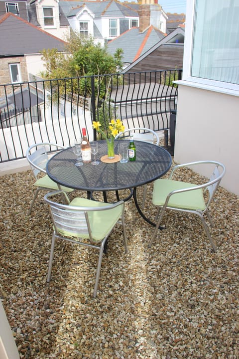Evening drinks on the terrace