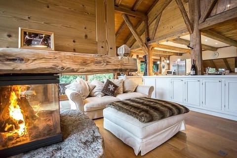Chalet Coeur's superb living space