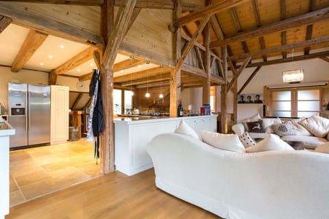 Looking through into the kitchen