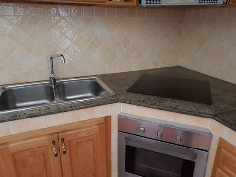 cucina con piano induzione