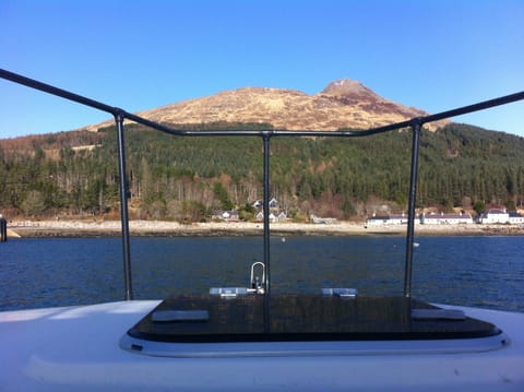 Approach to Inverie Knoydart and your pier where we pick you up.