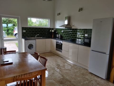 Kitchen and dinning area.