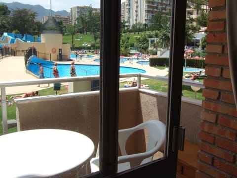 Pools/Garden view from balcony