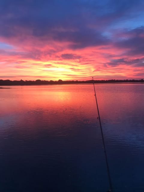 Morning fishing Lake Manuella