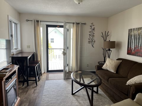 living room view from kitchen