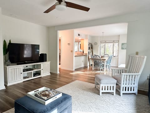 Open dining and living