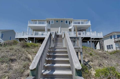View of Cloud Nine from our steps to the Beach
