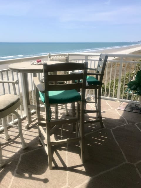 Best view on the beach from my balcony.  It is especially beautiful at night.  