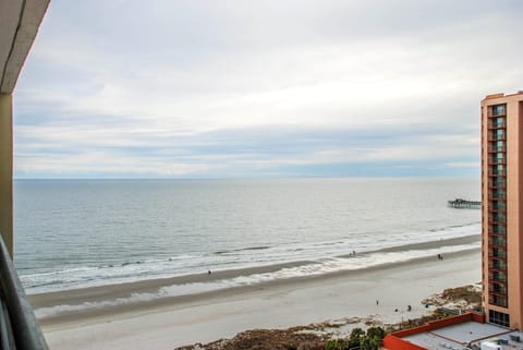 Even an overcast day is a great day at the beach!!