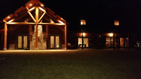 Cabin at Night
