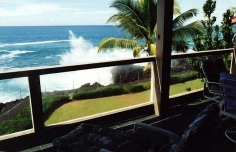 Wave Action From our Lanai!