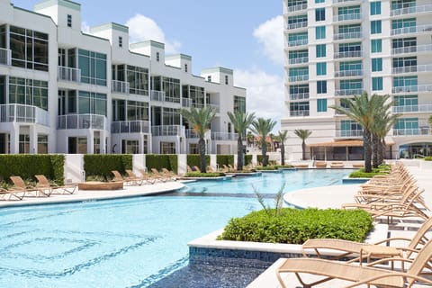 Extra large relaxing community swimming pool!