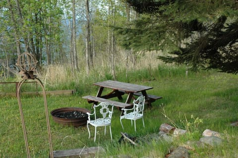 Enjoy the firepit but you'll have to get your own firewood.  For sale locally.