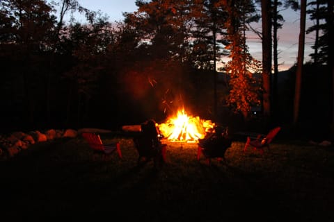 An evening by the fire