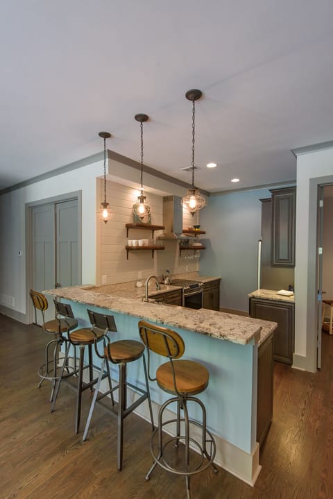 Bar seating at Kitchen