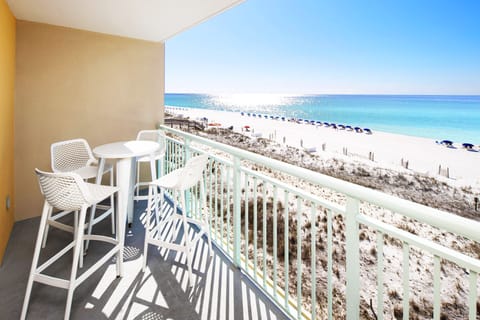 Balcony - 
Pelican Isle 414 Fort Walton Beach Okaloosa Island Vacation Rentals