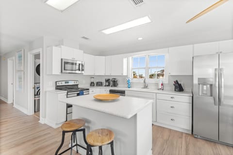 Kitchen island seating for two
