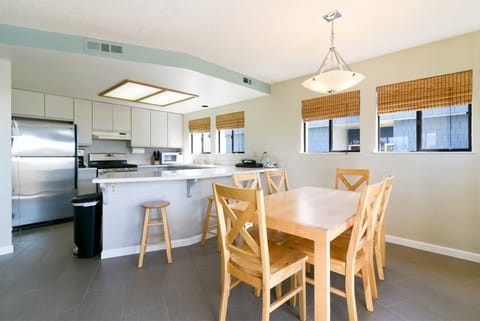 Bar Height seating and Dining table for group meals
