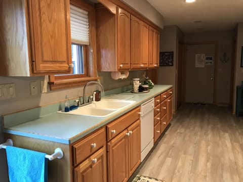 well equipped kitchen