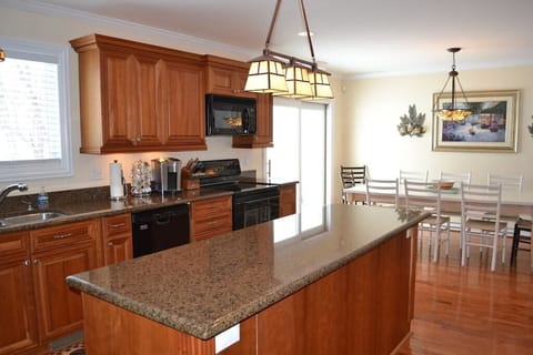 Kitchen with Granite Tops