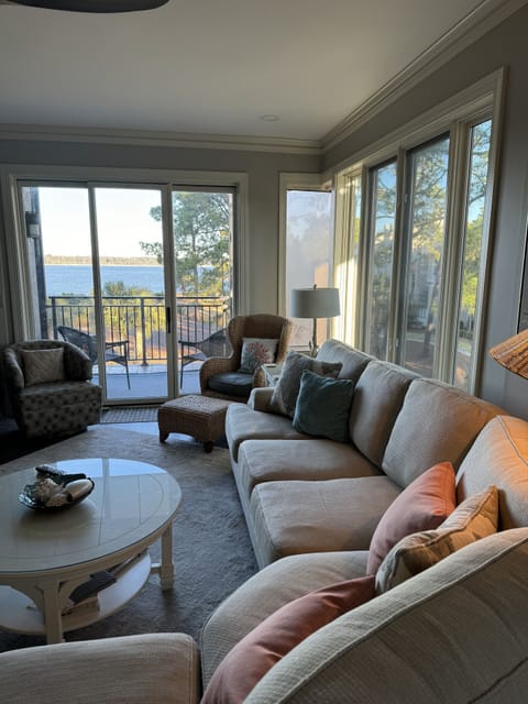 Your will be amazed at the  stunning view
from the living room.