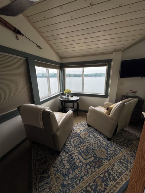 Beautiful view of Lake of the Isles from the Living Room!
