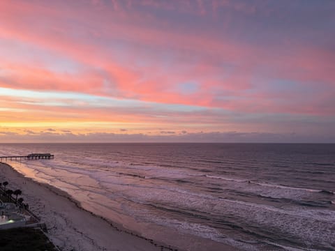 Sunset from the balcony!