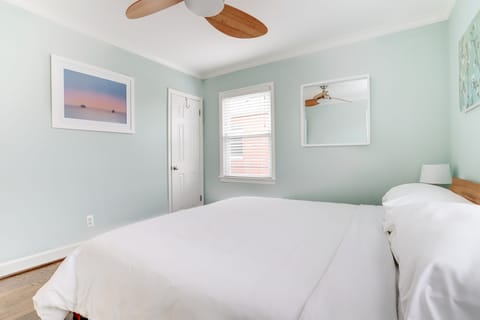 King Bedroom with the comforts of home. 