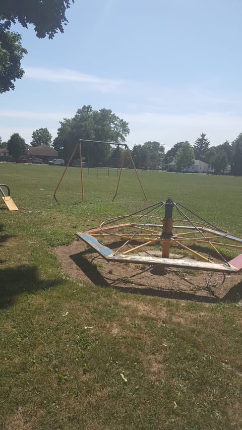 large baseball diamond or flag football