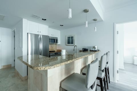 First 1 bedroom full kitchen