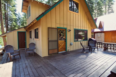Front of Cabin and Deck