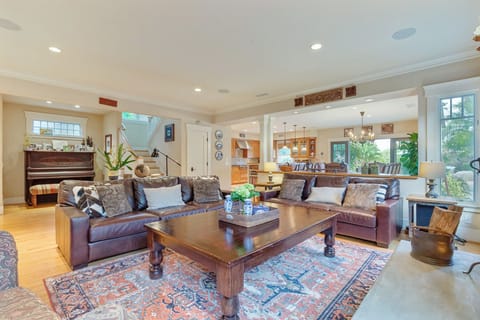 spacious open living area