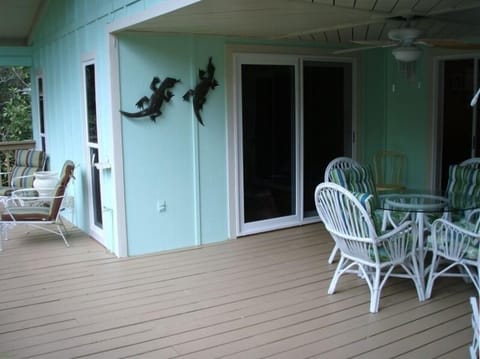 Large Deck Area on the back of the house
