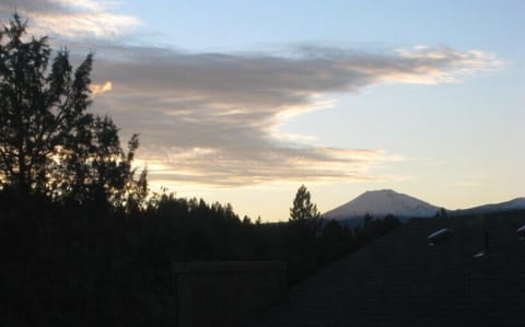 This used to be our view of Mt. Bachelor from the upstairs bedroom. 