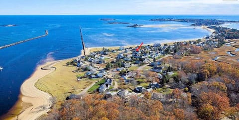 saco river, hills beach red arrow is where the space is