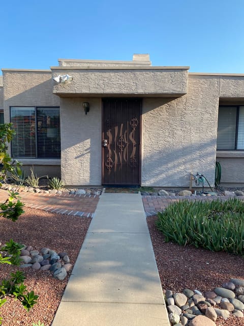 Front entrance to home