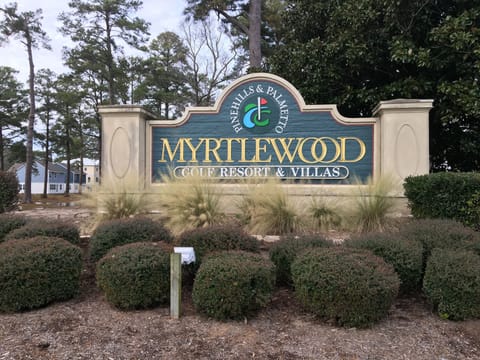 Great Location! Our community is inside 
 sought after Myrtlewood golf / villas