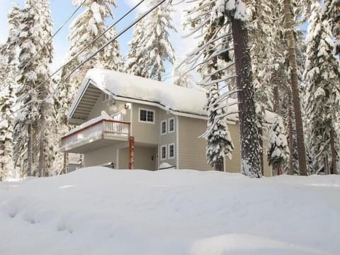 Home in winter