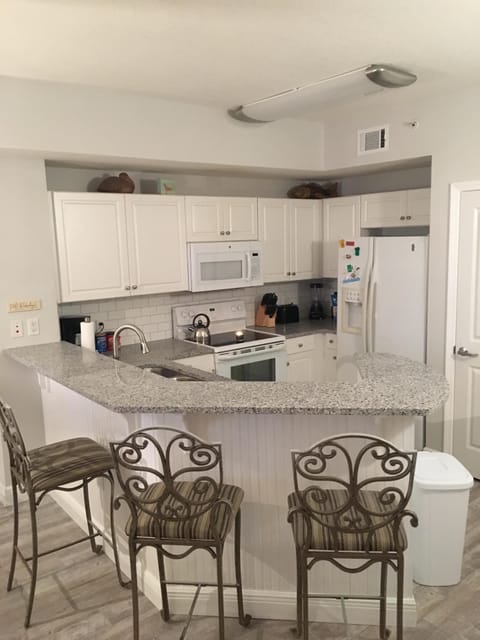 New quartz counters and shiplap! 