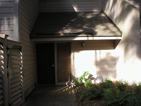 The entrance to your villa